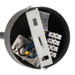 Lámpara colgante Dione, 2 luces, negro