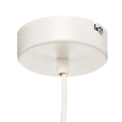 Lámpara colgante Dione, 1 luz, blanco, 30 cm