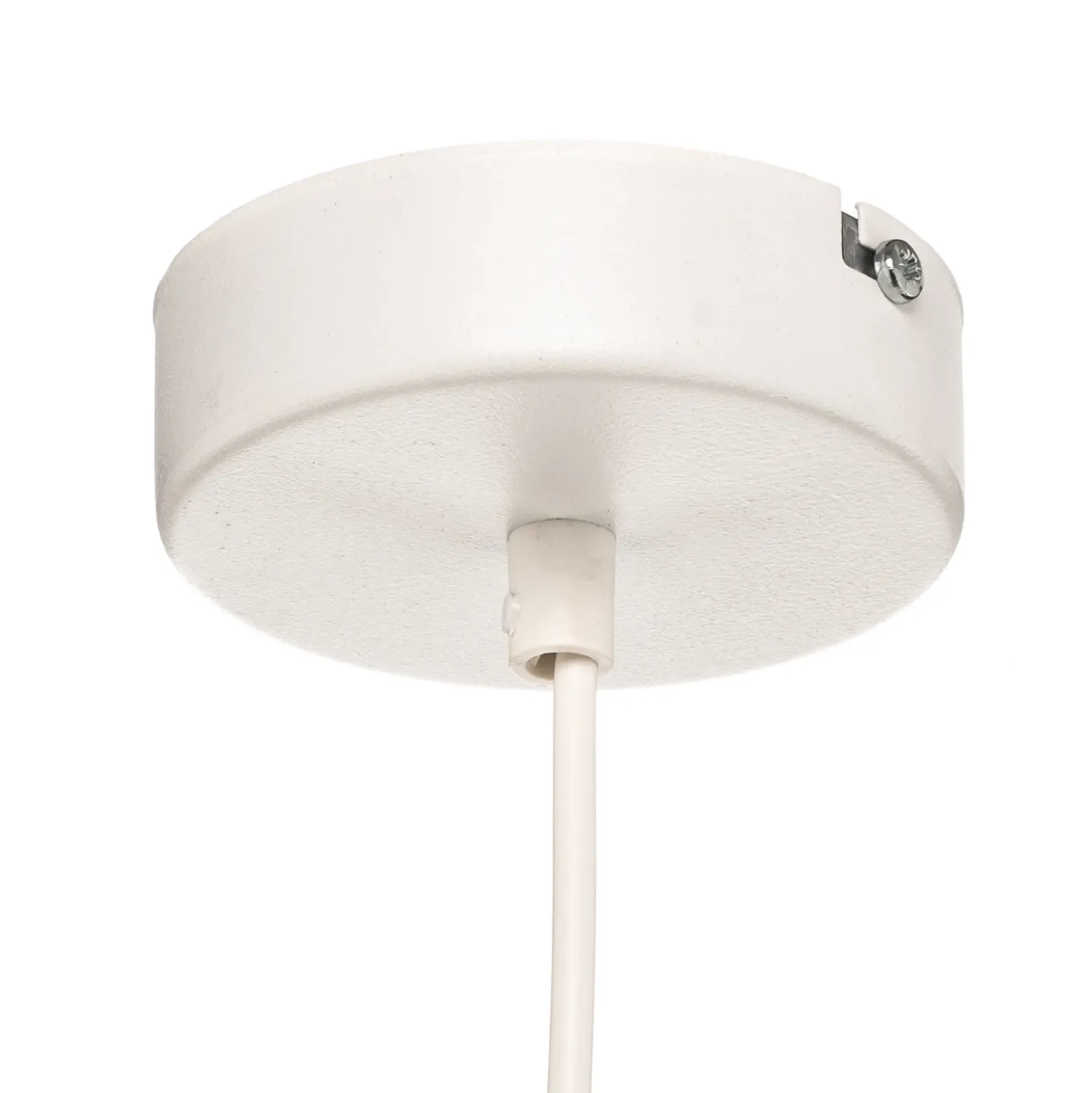 Lámpara colgante Dione, 1 luz, blanco, 30 cm