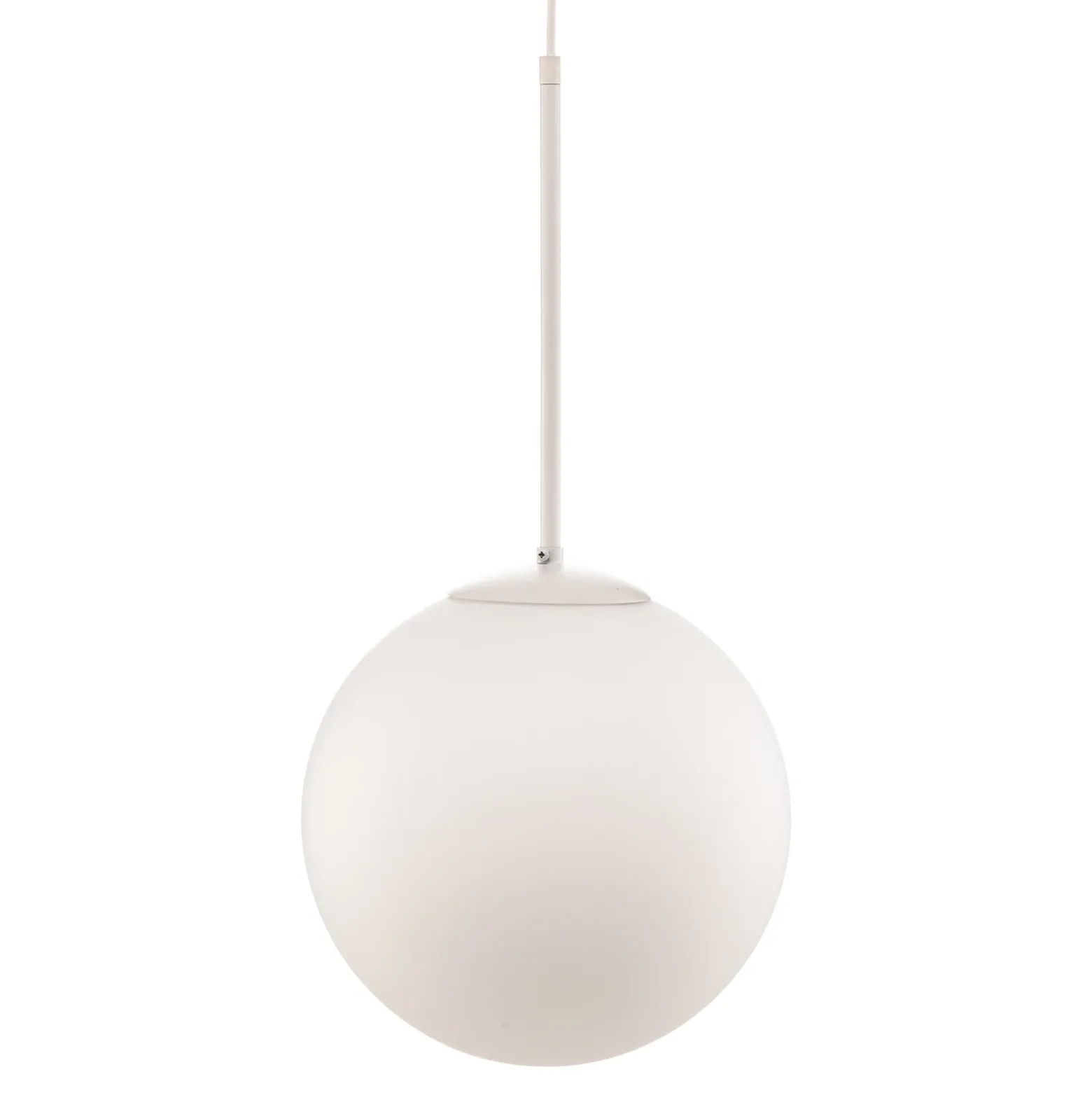 Lámpara colgante Dione, 1 luz, blanco, 30 cm