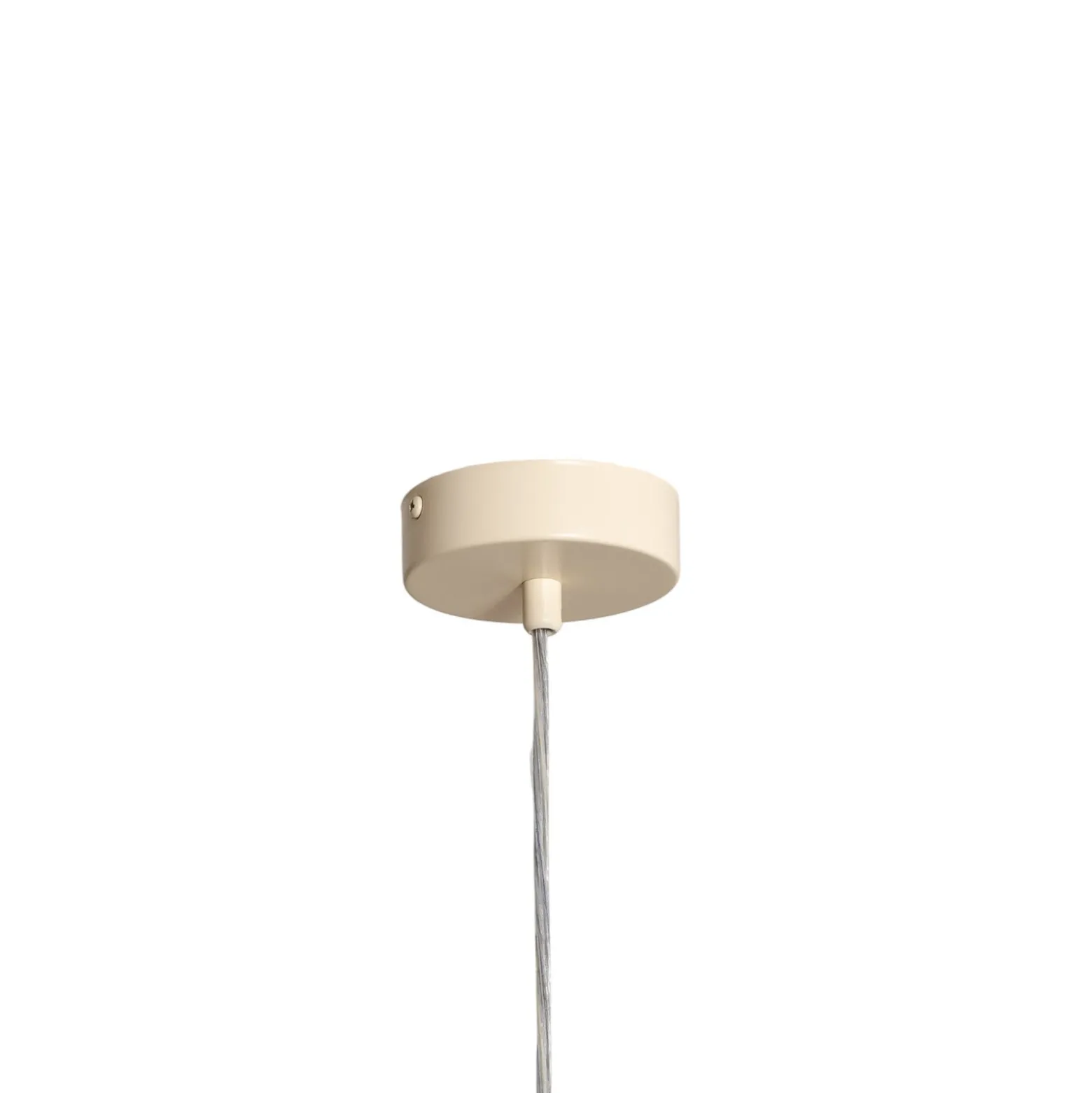 Lámpara colgante Dione, ópalo/crema, 4 luces