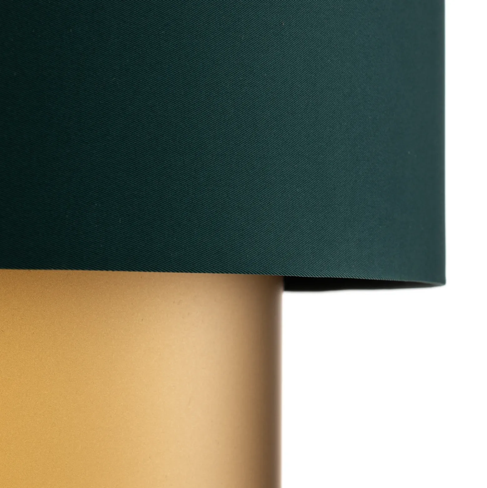 Lámpara colgante Dorina, verde/oro Ø 50cm