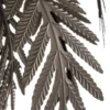 Lámpara colgante Dubai, decoración con palmeras, Ø 46 cm, bronce