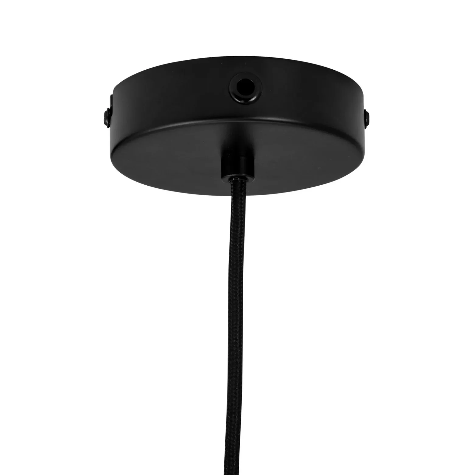 Lámpara colgante Dyberg Larsen DL44, negra, metal, Ø 45 cm