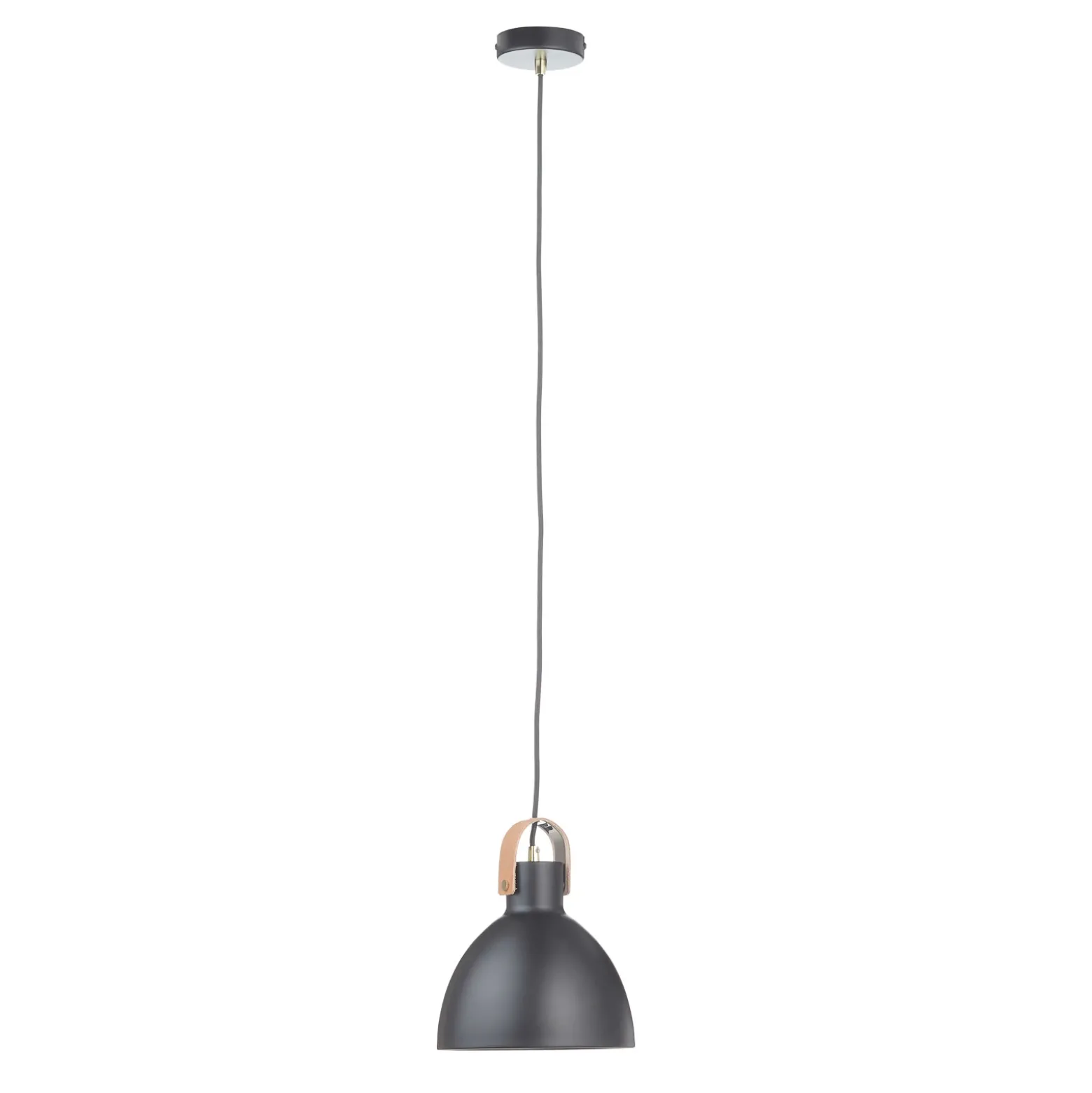 Lámpara colgante Eagle, negra, Ø 22 cm, metal
