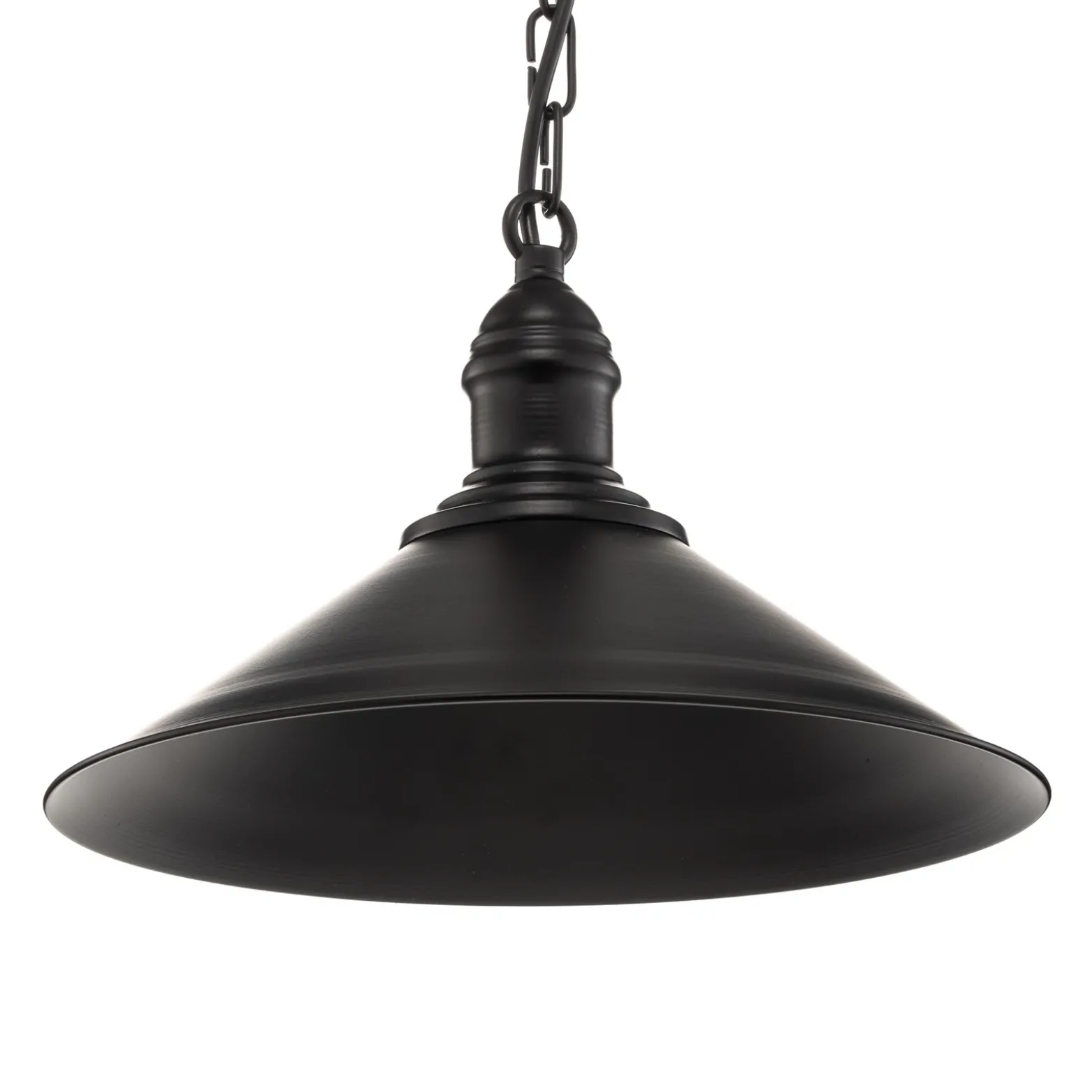 Lámpara colgante Elmo, 1 luz, negro