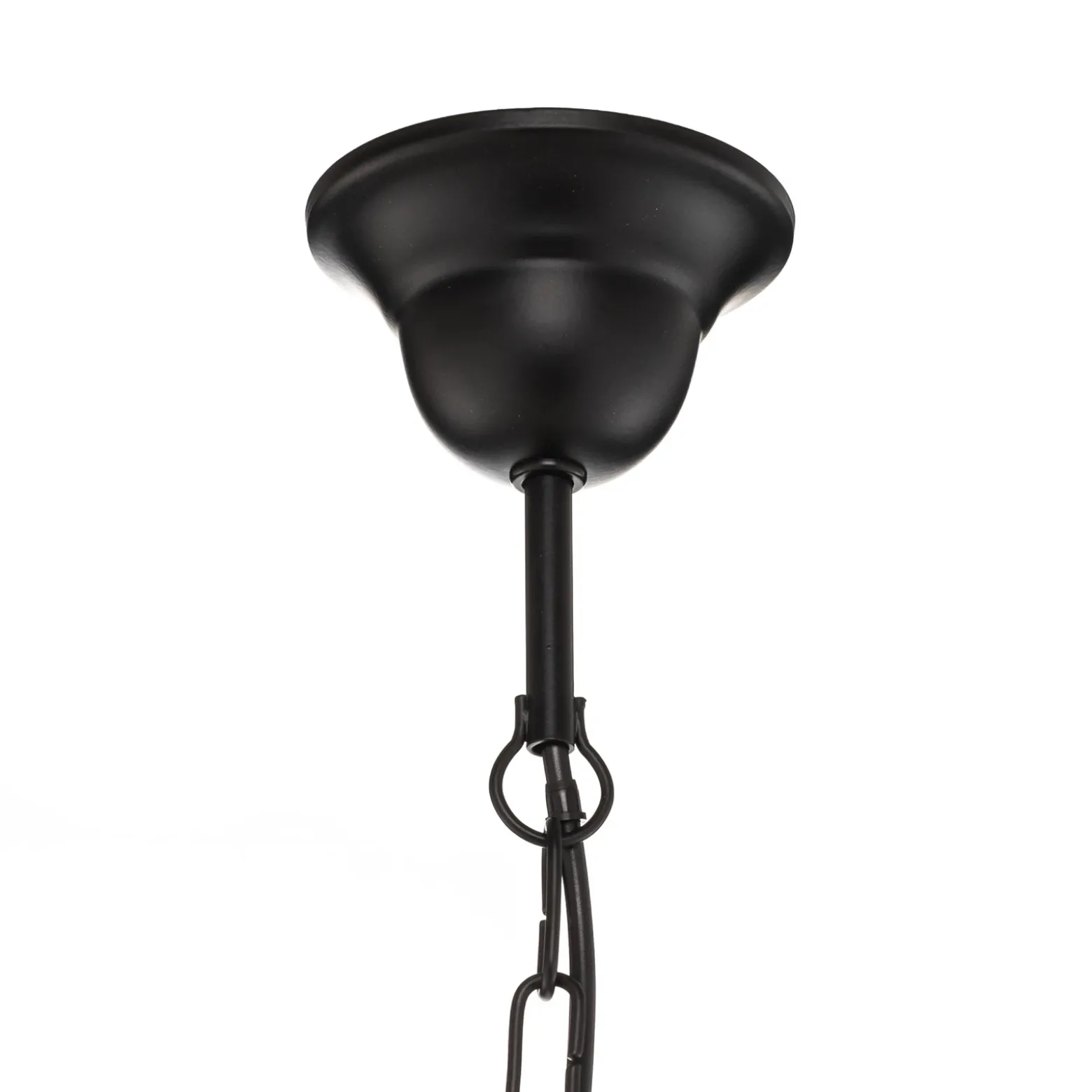 Lámpara colgante Elmo, 1 luz, negro