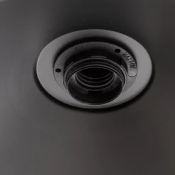 Lámpara colgante Elmo, 1 luz, negro