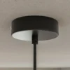 Lámpara colgante Envostar Clay de contrachapado de abedul, Ø 40 cm