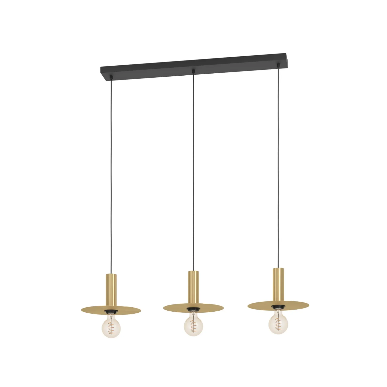 Lámpara colgante Escandell, 3 luces