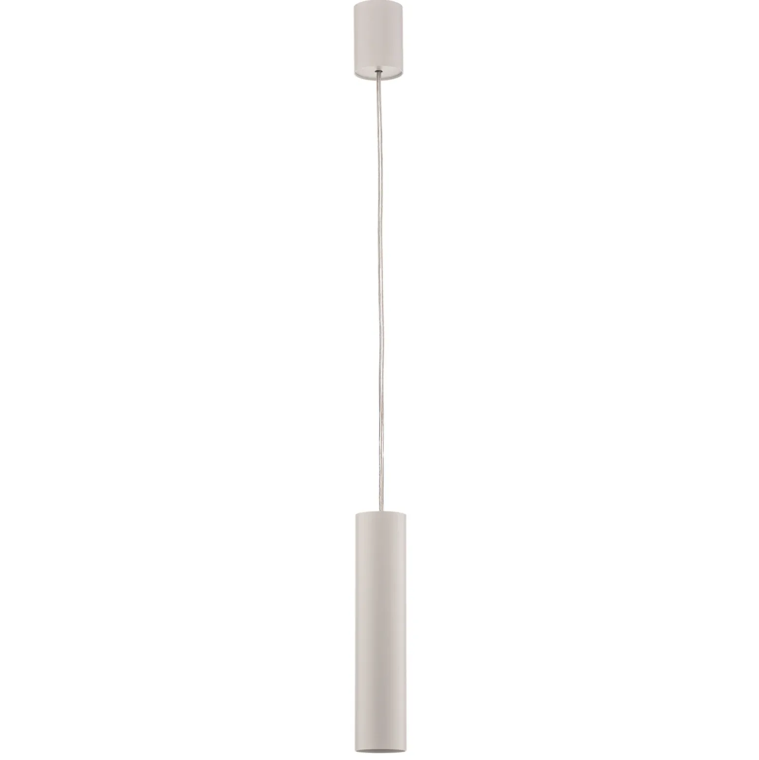 Lámpara colgante Eye, altura pantalla 25 cm, blanco