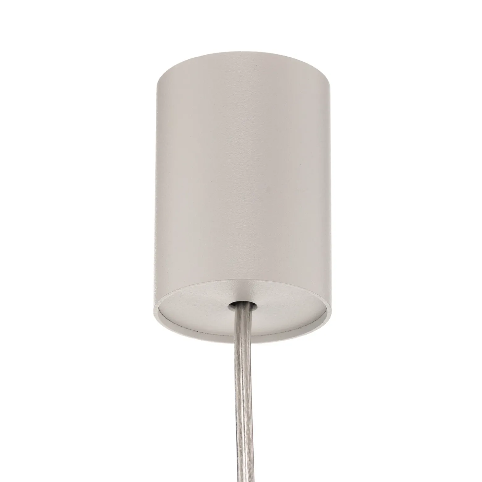 Lámpara colgante Eye, altura pantalla 25 cm, blanco