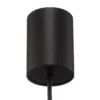 Lámpara colgante Eye, 1 luz, negro, altura de la pantalla 40 cm