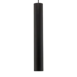 Lámpara colgante Eye, 1 luz, negro, altura de la pantalla 40 cm