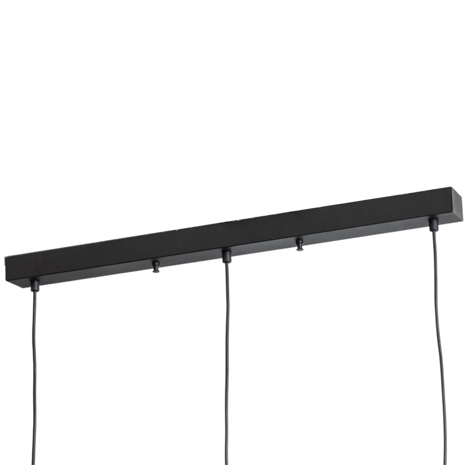 Lámpara colgante Fellini MR-786 3 luces lineal negro