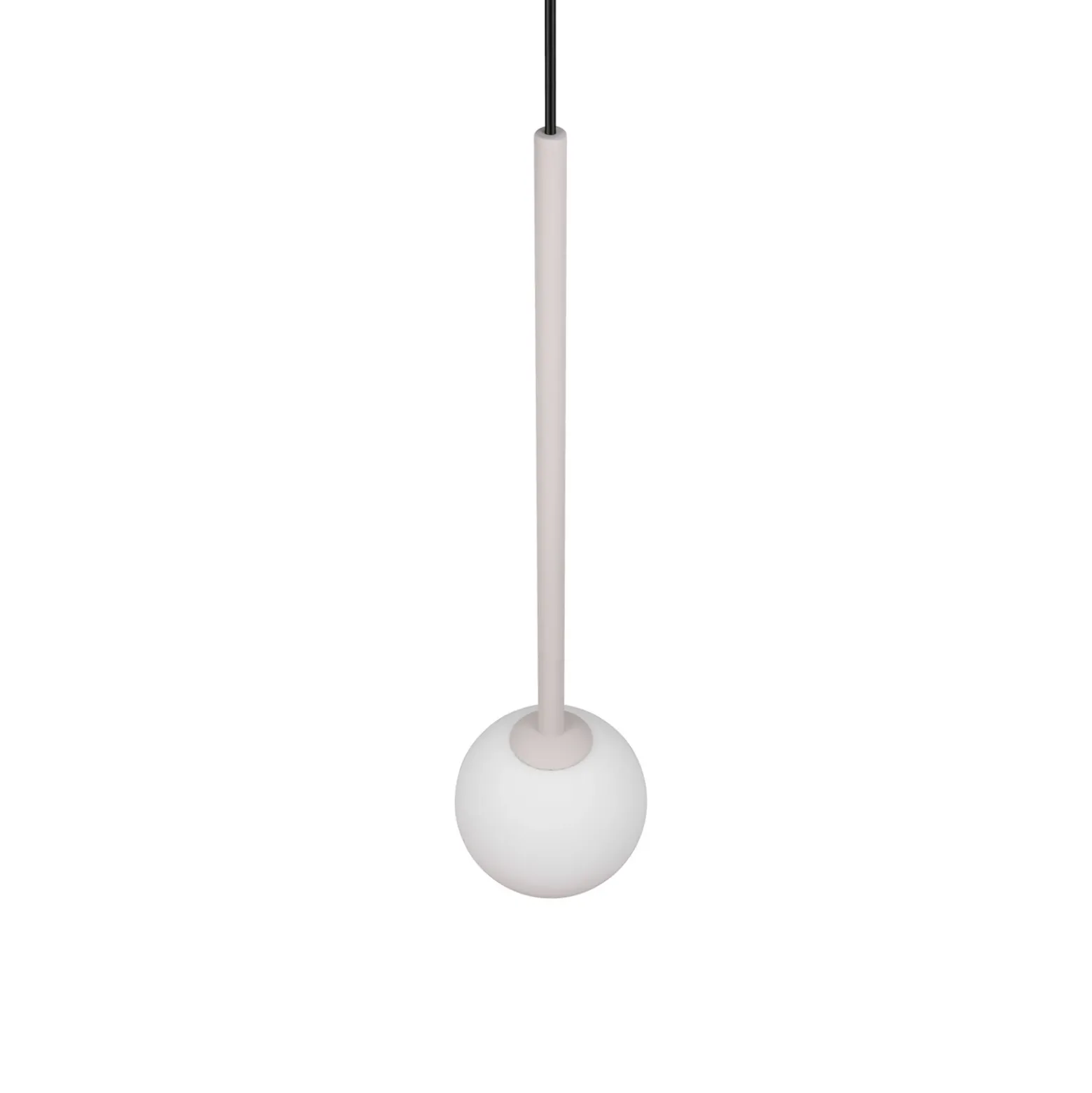 Lámpara colgante Firano, gris, Ø 12 cm, metal