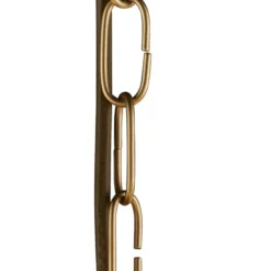 Lámpara colgante Fishnet, oro Ø 45 cm