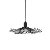 Lámpara colgante Flora de Dyberg Larsen, negro mate, Ø 40 cm, metal