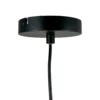 Lámpara colgante Flora de Dyberg Larsen, negro mate, Ø 60 cm, metal