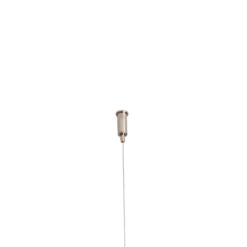 Lámpara colgante Form 4, amarilla, de metal, 4 luces, cónica, E27