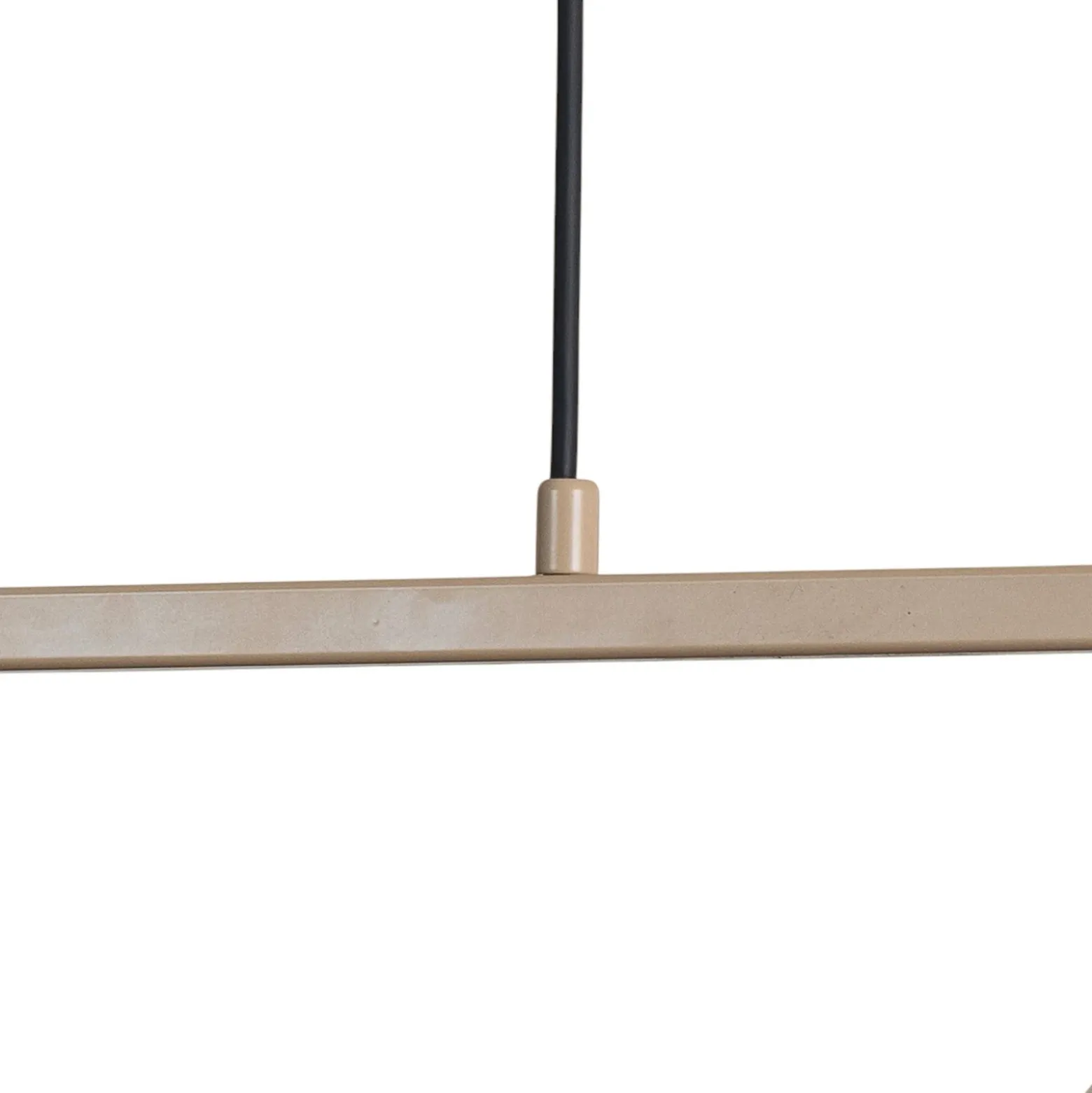 Lámpara colgante Form 4, beige, metal, 4 luces, forma cónica, casquillo E27