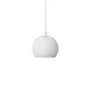 Lámpara colgante FRANDSEN Ball, blanco mate, Ø 12 cm