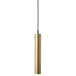 Lámpara colgante FRANDSEN FM2014, latón pulido, altura 36 cm