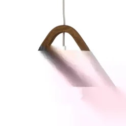 Lámpara colgante Funda, blanca, longitud 110 cm, 3 luces, metal/cristal