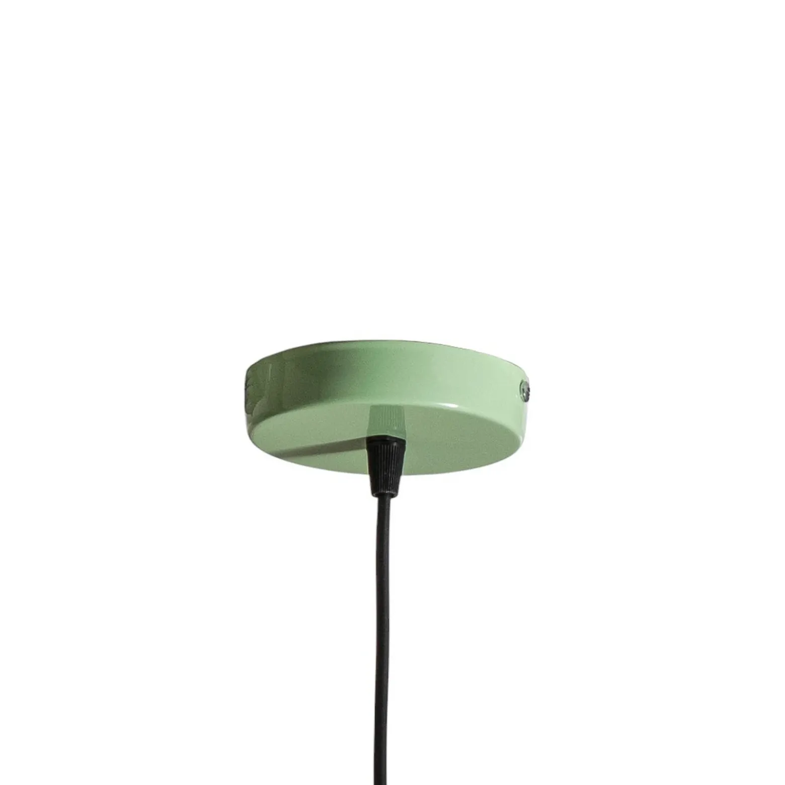 Lámpara colgante Genisy, verde menta, Ø 31 cm, metal, E27
