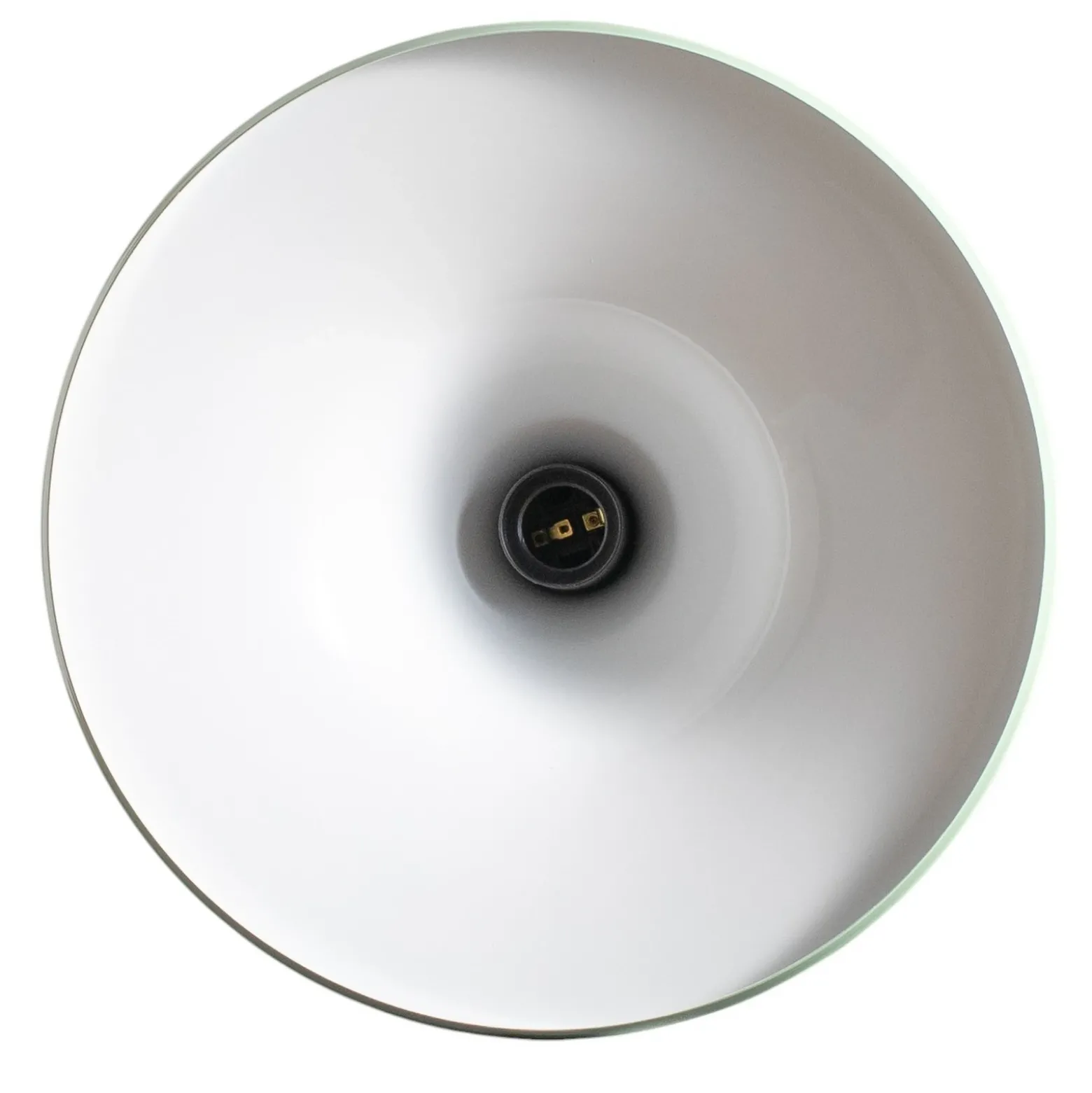 Lámpara colgante Genisy, verde menta, Ø 31 cm, metal, E27