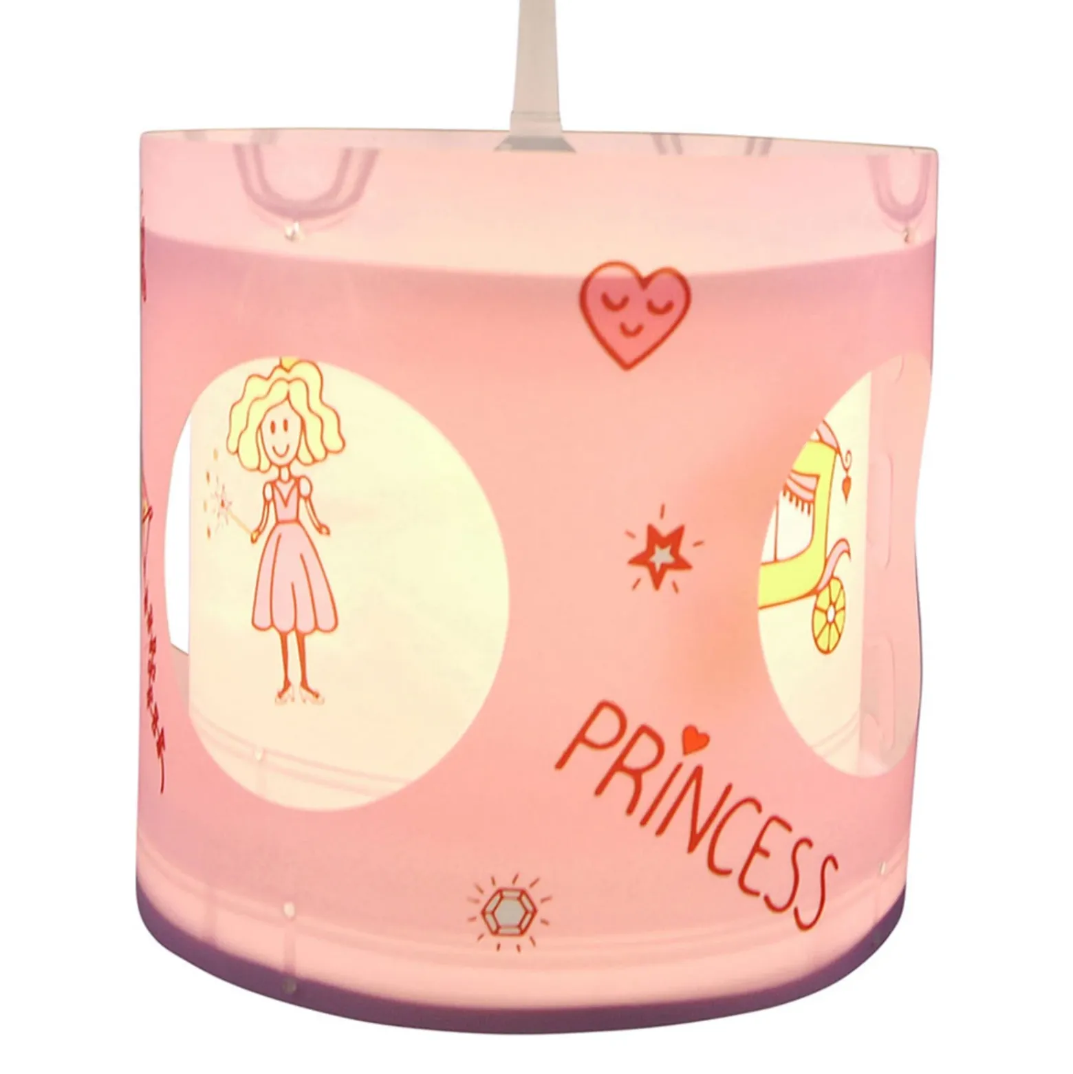 Lámpara colgante giratoria Princesa