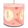 Lámpara colgante giratoria Princesa
