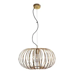 Lámpara colgante Globe, Ø 51 cm, color dorado, 1 luz, E27