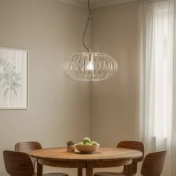 Lámpara colgante Globe, Ø 51 cm, color dorado, 1 luz, E27