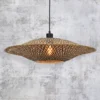 Lámpara colgante GOOD & MOJO Bali de bambú, Ø 60 cm
