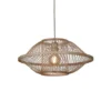 Lámpara colgante GOOD & MOJO Maui, color natural, Ø 50 cm, bambú, E27
