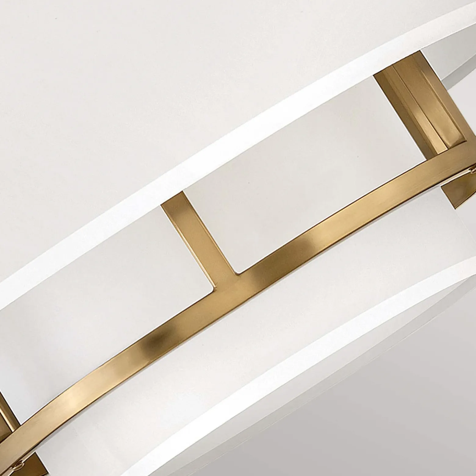 Lámpara colgante Graham Duo Mount 3 luces Ø 40,6cm, latón