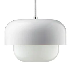 Lámpara colgante Haipot de Dyberg Larsen, blanca