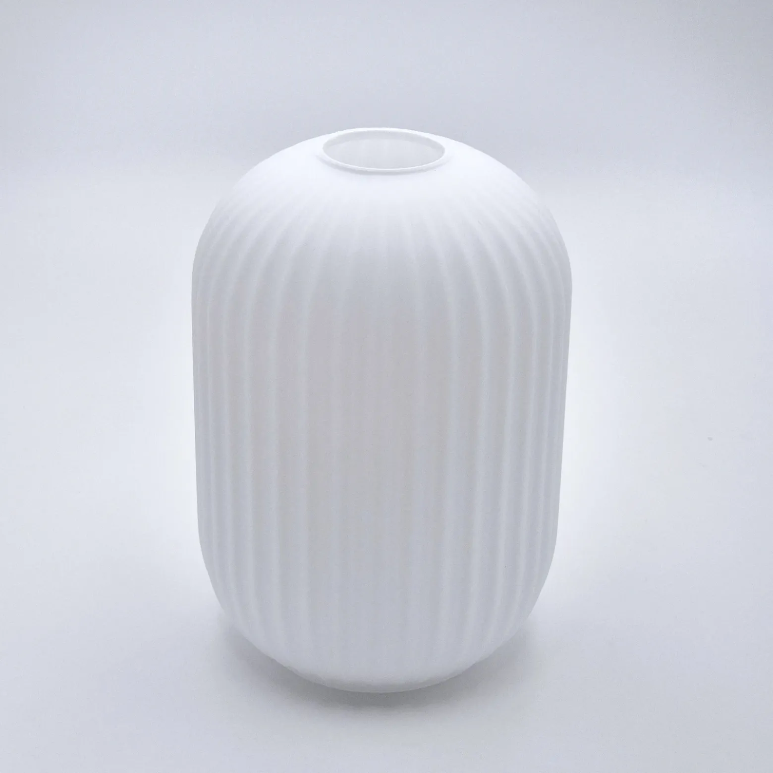 Lámpara colgante Harmony, Ø 14 cm, blanco/roble, cristal/madera
