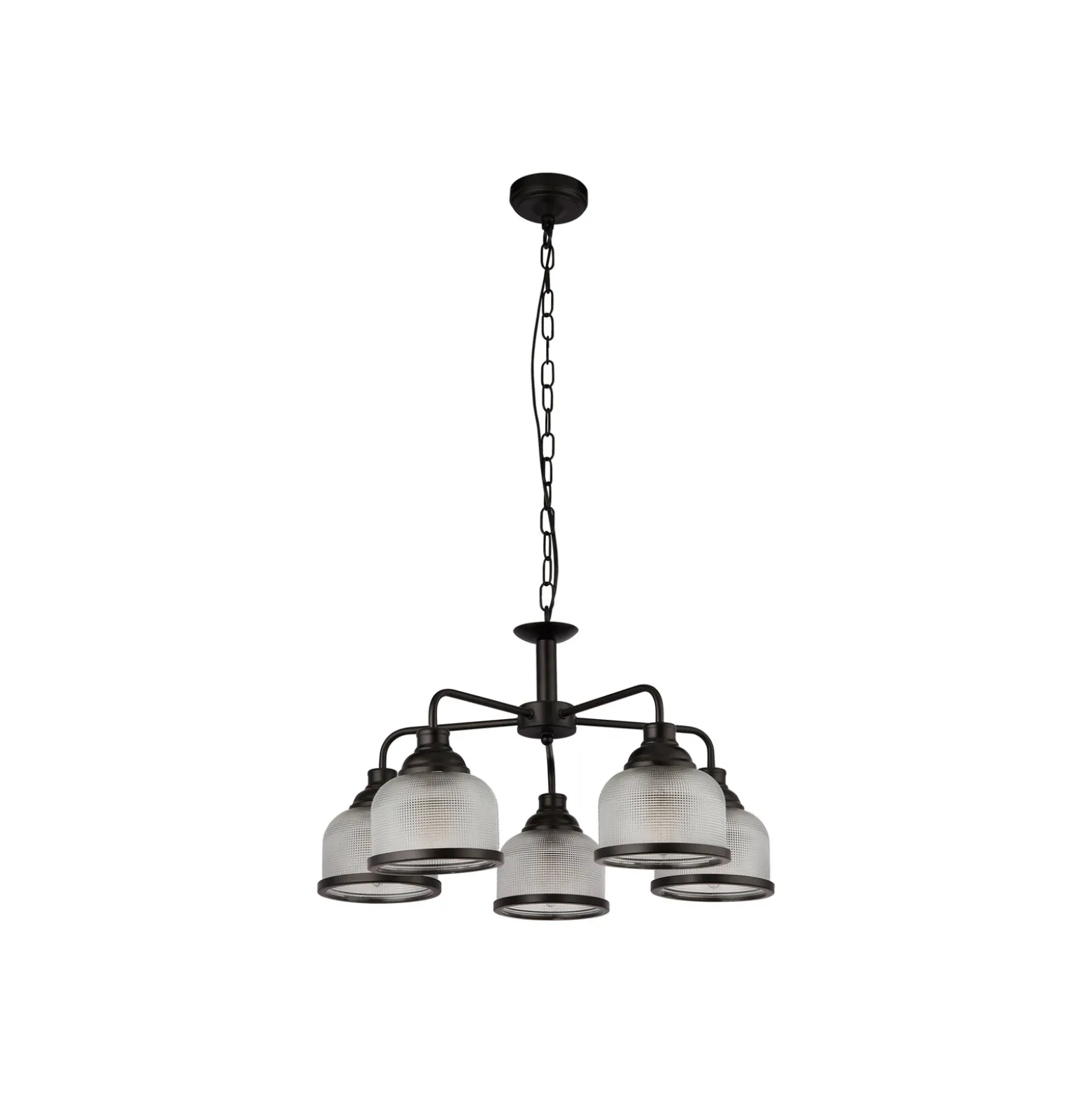 Lámpara colgante Highworth, 5 luces