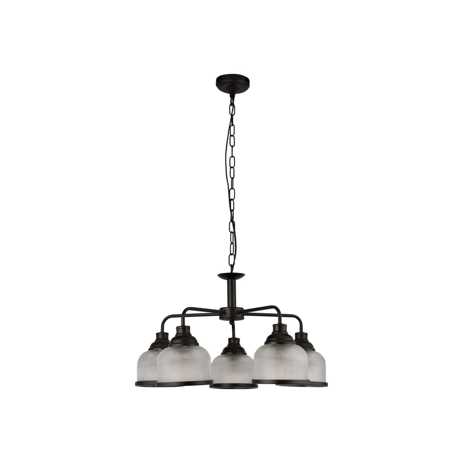 Lámpara colgante Highworth, 5 luces