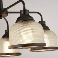 Lámpara colgante Highworth, 5 luces