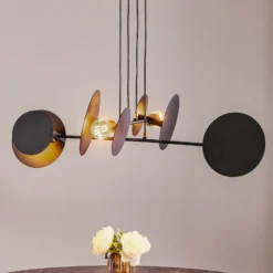 Lámpara colgante Idea 4 Black con un diseño interesante