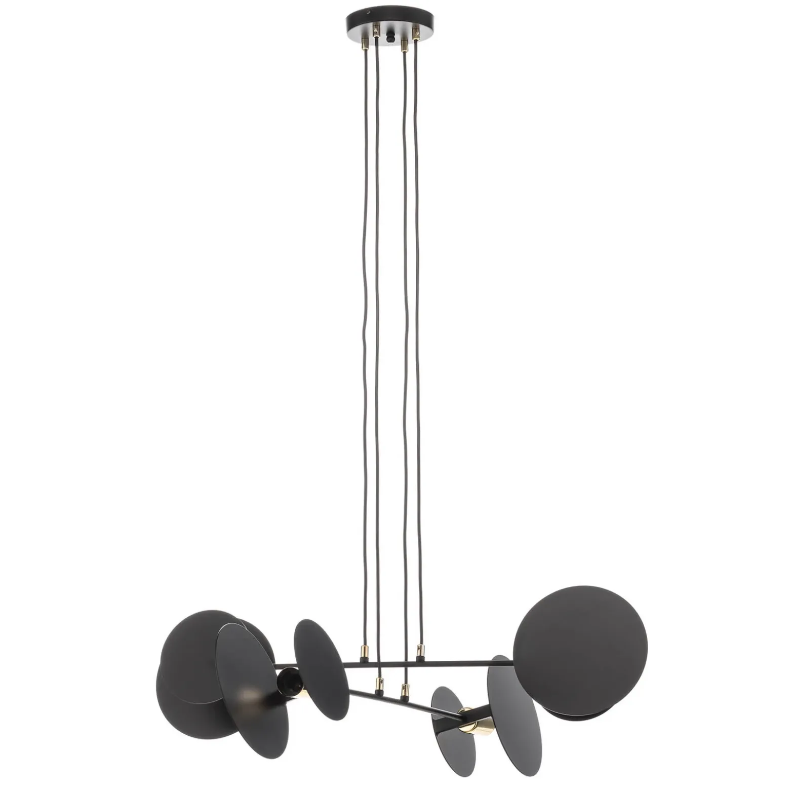 Lámpara colgante Idea 4 Black con un diseño interesante