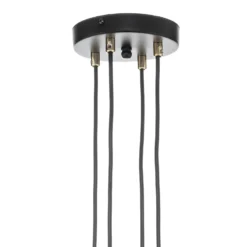 Lámpara colgante Idea 4 Black con un diseño interesante
