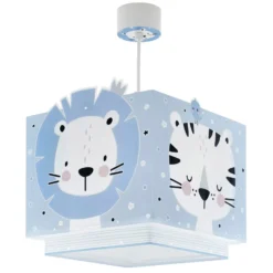 Lámpara colgante infantil Dalber BABY JUNGLE, azul