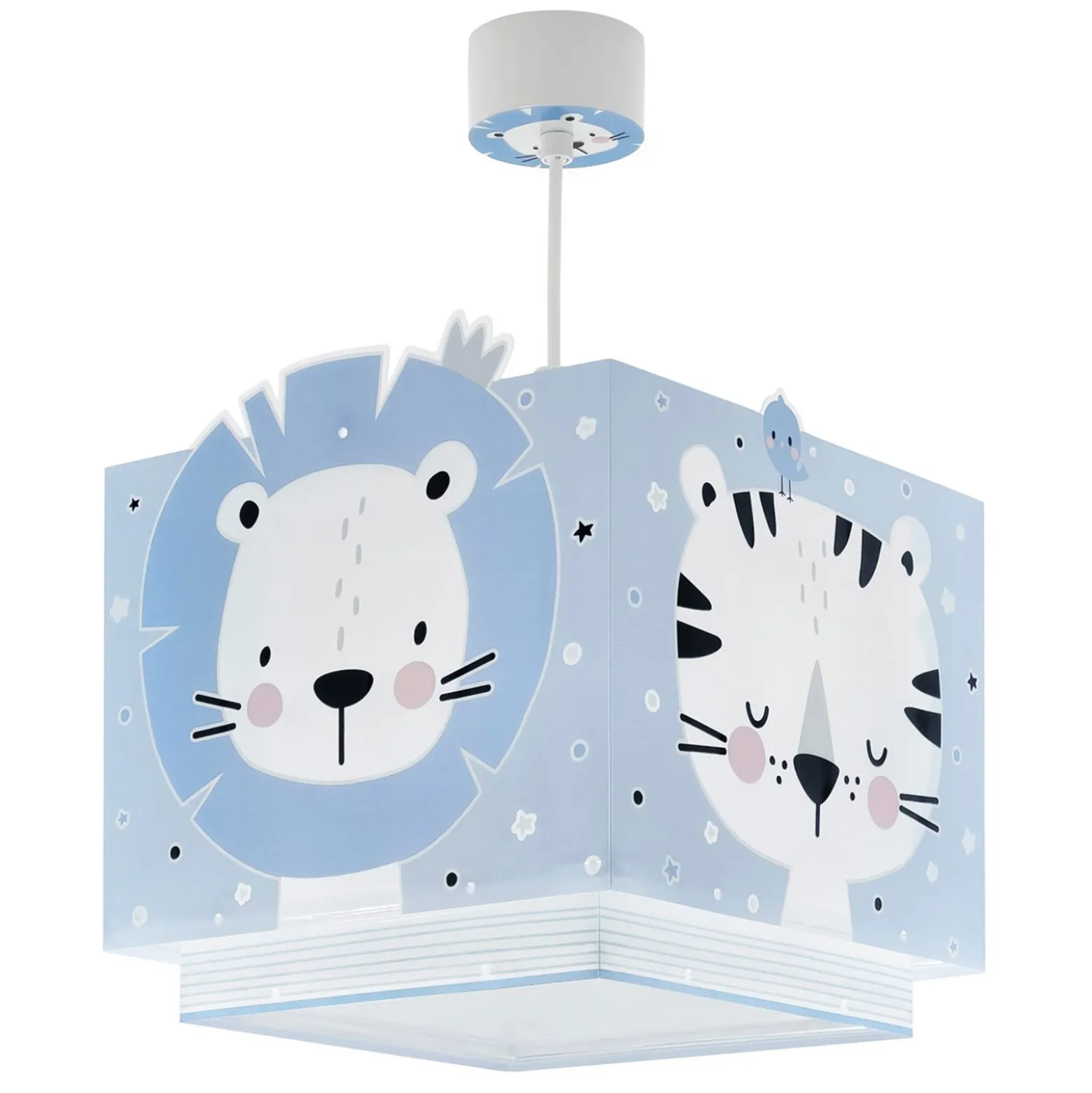 Lámpara colgante infantil Dalber BABY JUNGLE, azul