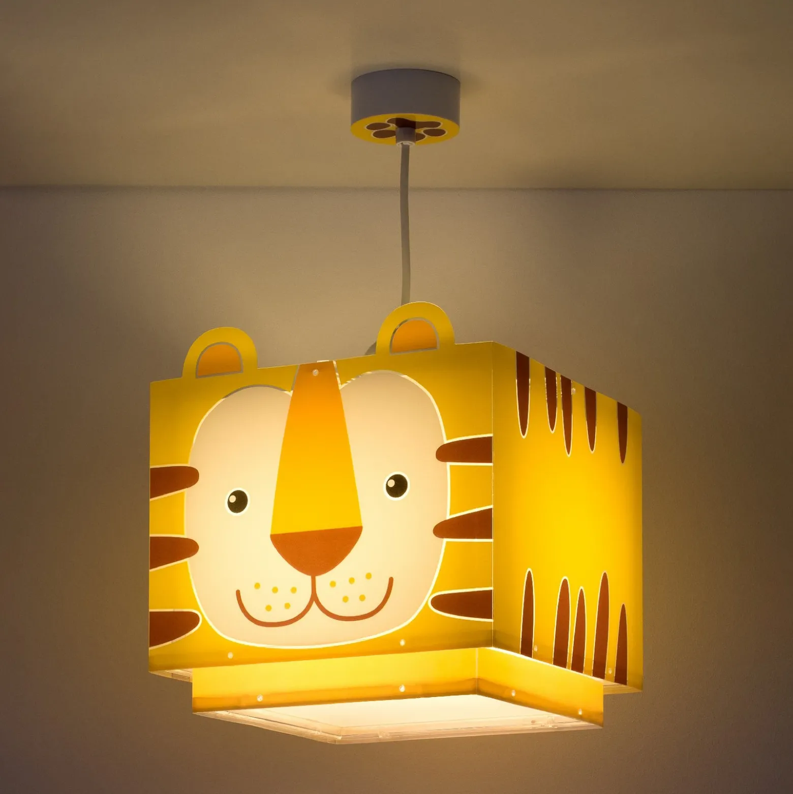 Lámpara colgante infantil Dalber LITTLE TIGER, 1 luz