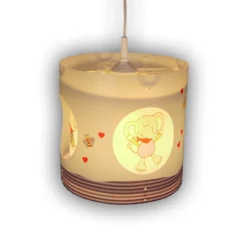 Lámpara colgante infantil giratoria Lolo Lombardo