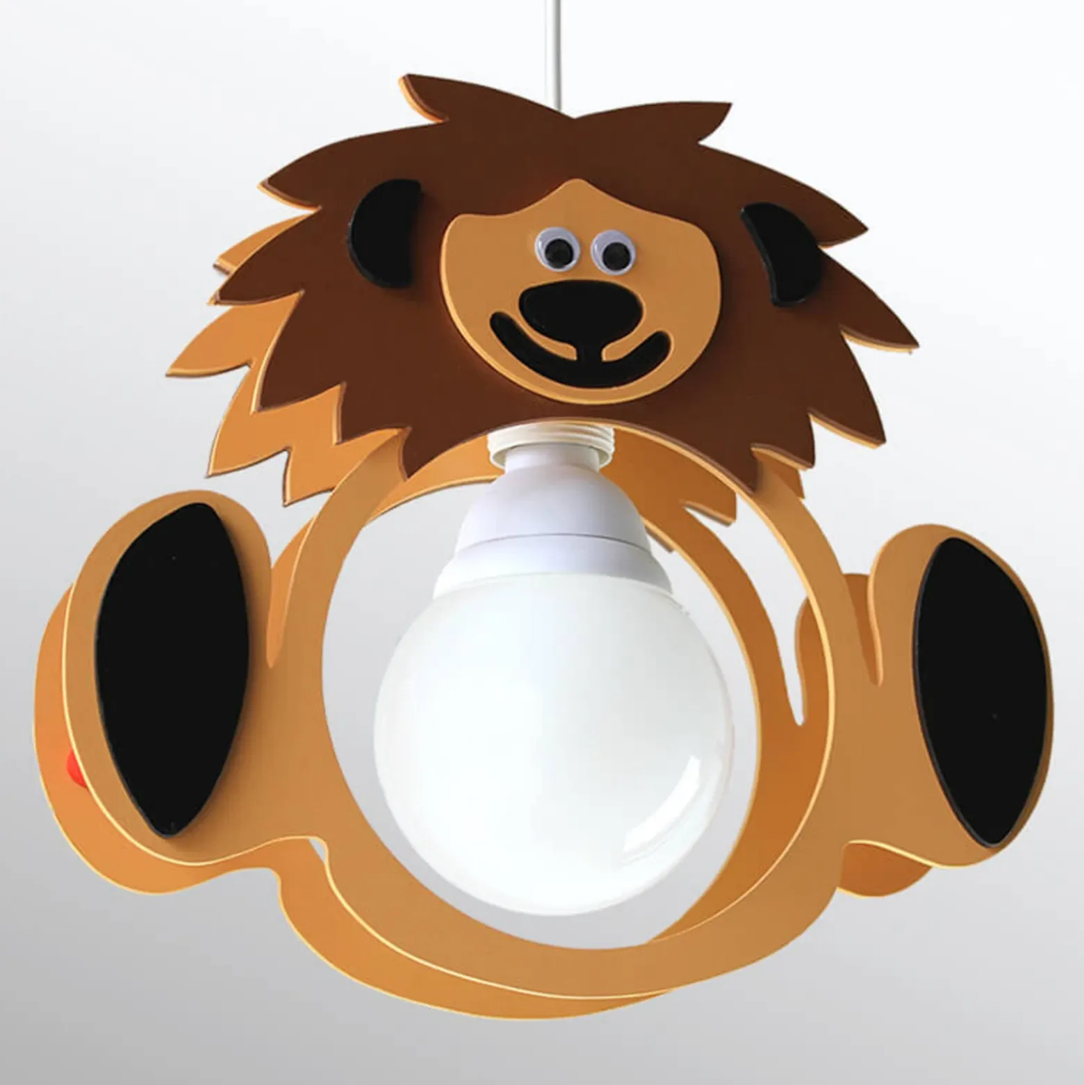 Lámpara colgante infantil León Leo